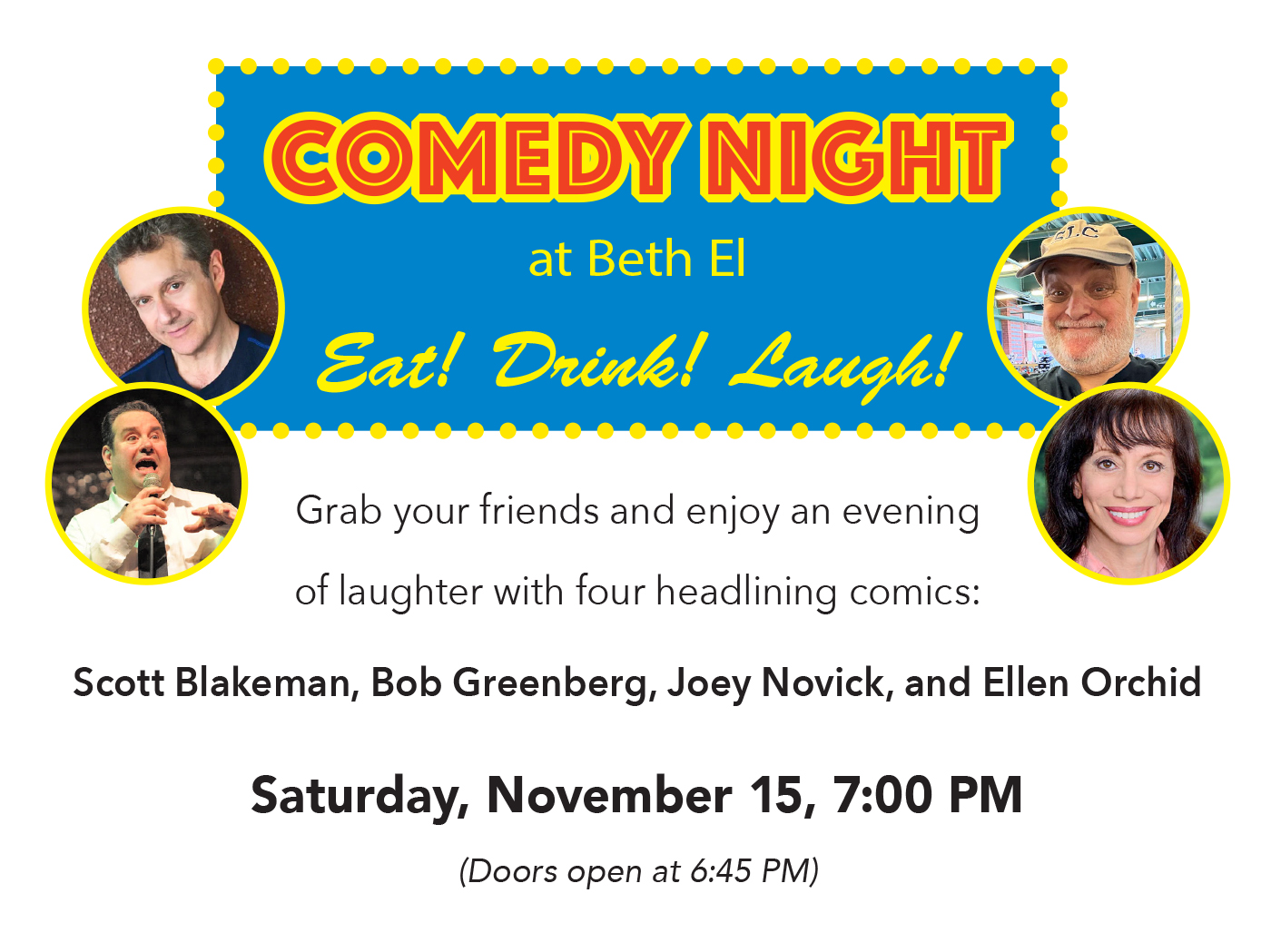 Beth El Fall Comedy Night