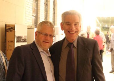 Rabbi Kornsgold and Marc Perlman