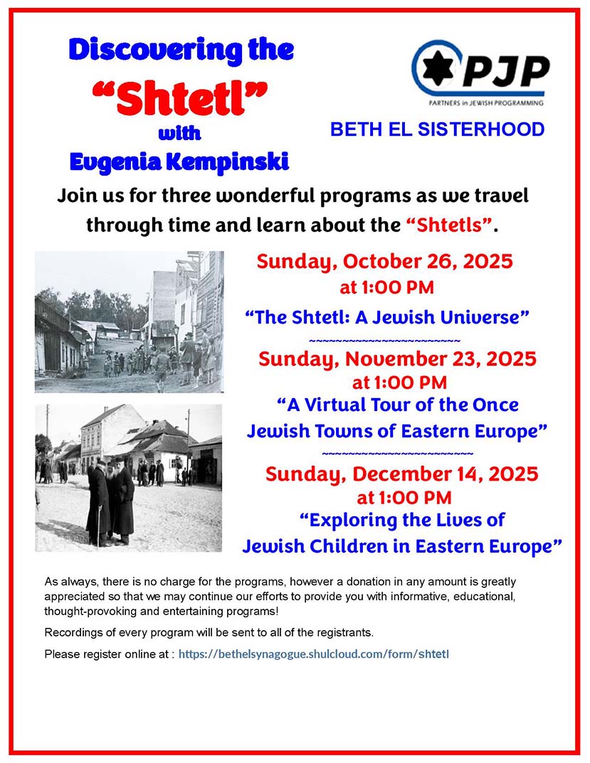 Women's League - Discovering the Shtetl