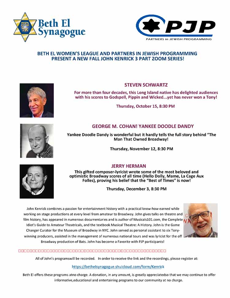 John Kenrick Series flyer